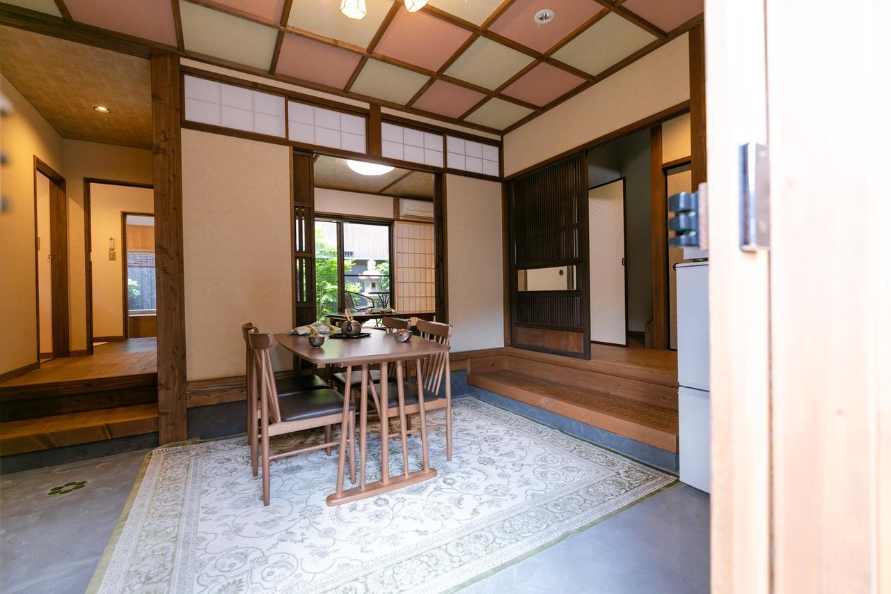 Kumo Machiya Villa Leaves เกียวโต ภายนอก รูปภาพ